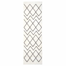 vidaXL Konyhai szőnyeg Geometric Geometrikus 45 x 150 cm Bársony (42013423) lakástextília