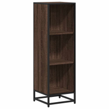 vidaXL Könyves szekrény füstölt tölgy 33,5x33x107,5 cm Gépelt fa (849158) bútor