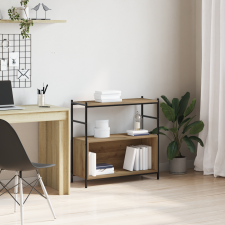 vidaXL Könyvespolc Artisian tölgy 80x30x78,5 cm Összeszerelt fa bútor