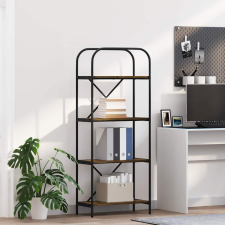 vidaXL Könyvespolc Füstölt tölgy 60 x 30 x 146 cm Faanyag bútor