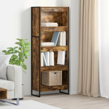 vidaXL Könyvespolc Füstös tölgy 60 x 30 x 155 cm Faanyag bútor