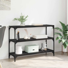 vidaXL Könyvespolc Musta tammi 100 x 33 x 71 cm Faanyag bútor