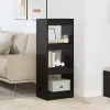 vidaXL Könyvespolc Musta tammi 40 x 30 x 103 cm Faanyag