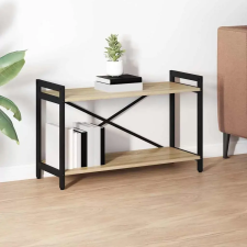  vidaXL Könyvespolc Sonoma tölgy 80 x 30 x 50 cm Faanyag bútor