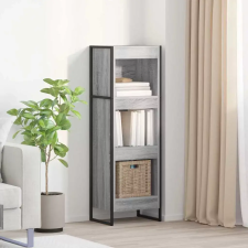  vidaXL Könyvespolc Szürke Sonoma 40 x 30 x 121 cm Faanyag bútor
