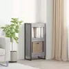  vidaXL Könyvespolc Szürke Sonoma 40 x 30 x 86,5 cm Faanyag