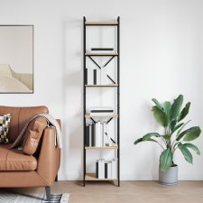 vidaXL Könyvszekrény sonoma tölgy 40 x 30 x 188 cm Faanyag bútor