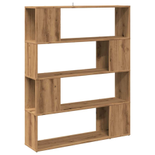 vidaXL Könyvszekrény/szobaosztó Artisan Oak 100x24x124,5 cm (856745) bútor