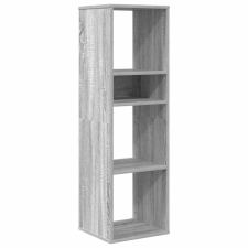 vidaXL könyvszekrény szürke sonoma 34x31x112 cm szerelt fa (860288) bútor