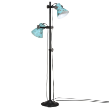 vidaXL kopott kék állólámpa 25 W 25x25x90/160 cm E27 világítás