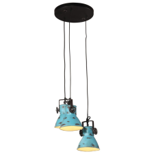 vidaXL kopott kék függőlámpa 25 W 30x30x100 cm E27 világítás