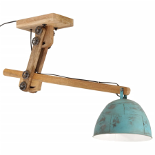 vidaXL kopott kék mennyezeti lámpa 25 W 105x30x65-108 cm E27 világítás