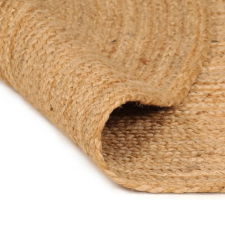 vidaXL kör alakú fonott jutaszőnyeg 210 cm (343585) lakástextília