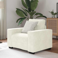 vidaXL krém bársony kanapéfotel 59 cm bútor