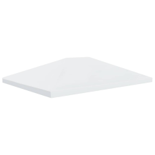 vidaXL krémfehér pavilon tetőponyva 310 g/m², 4 x 3 m kerti bútor