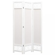 vidaXL Krémszínű 3-paneles szövetparaván 105 x 165 cm bútor