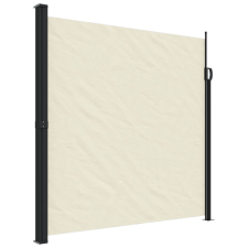 vidaXL krémszínű behúzható oldalsó napellenző 200 x 500 cm (4004460) kerti bútor