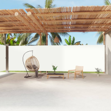 vidaXL krémszínű behúzható oldalsó napellenző 220 x 1200 cm kerti bútor