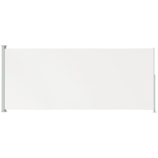 vidaXL krémszínű behúzható oldalsó terasznapellenző 200 x 500 cm (313418) kerti bútor