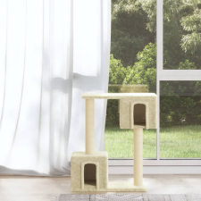 vidaXL krémszínű macskabútor szizál kaparófákkal 60 cm macskafelszerelés