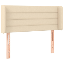 vidaXL krémszínű szövet fejtámla 103x16x78/88 cm (3118903) ágy és ágykellék