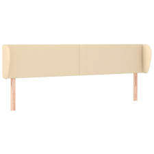 vidaXL krémszínű szövet fejtámla 203x23x78/88 cm (3116891) ágy és ágykellék