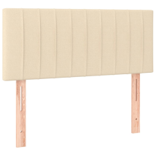 vidaXL krémszínű szövet fejtámla 90x5x78/88 cm (346219) ágy és ágykellék