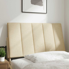 vidaXL krémszínű szövet fejtámla párna 90 cm (4019147) ágy és ágykellék