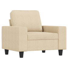 vidaXL krémszínű szövet kanapéfotel 60 cm (359377) bútor