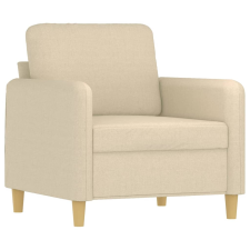 vidaXL krémszínű szövet kanapéfotel 60 cm (359464) bútor