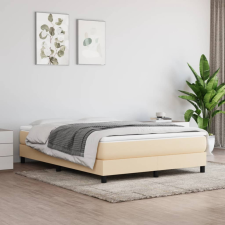 vidaXL Krémszínű szövet zsebrugós ágymatrac 140x200x20 cm ágy és ágykellék