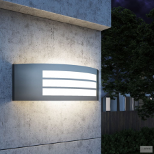 vidaXL Kültéri fali rozsdamentes acél lámpa kültéri világítás