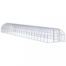 vidaXL Kültéri horganyzott acél tyúkól 3 x 20 x 2 m haszonállat felszerelés