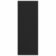 vidaXL lábtörlő fekete 115x300 cm lakástextília