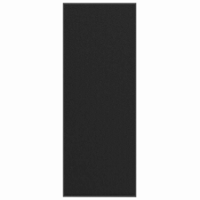 vidaXL lábtörlő fekete 115x300 cm lakástextília