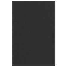 vidaXL lábtörlő fekete 60x90 cm lakástextília