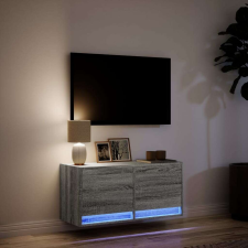 vidaXL LED-es Falra Szerelhető TV Szekrény - 80cm bútor
