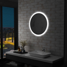 vidaXL LED-es fürdőszobai falitükör 70 cm fürdőszoba bútor
