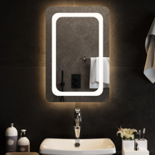 vidaXL LED-es fürdőszobatükör 40x60 cm fürdőszoba bútor