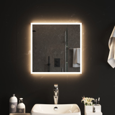 vidaXL LED-es fürdőszobatükör 50 x 50 cm bútor