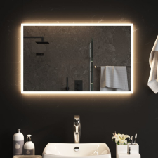 vidaXL LED-es fürdőszobatükör 80 x 50 cm fürdőszoba bútor