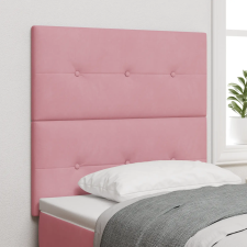vidaXL LED Fejtámla Rózsaszín 100 cm Bársony ágy és ágykellék