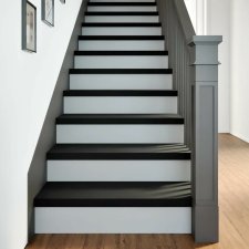 vidaXL lépcsőfokok 16 db sötétbarna 80x25x2 cm tömör fa tölgyfa lakástextília