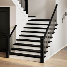 vidaXL lépcsőfokok 20 db Sötétbarna 120x30x2 cm tömör fa tölgyfa lakástextília