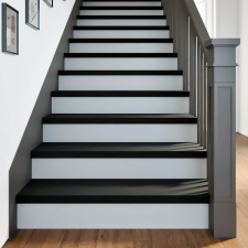vidaXL lépcsőfokok 4 db Sötétbarna 90x30x2 cm tömör fa tölgyfa lakástextília