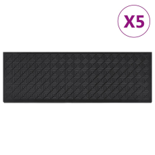 vidaXL lépcsőfokok 5 db 25x75 cm-es gumival lakástextília