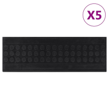 vidaXL lépcsőfokok 5 db 25x75 cm-es gumival lakástextília