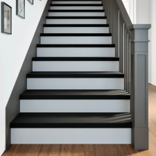 vidaXL lépcsőfokok 8 db Sötétbarna 90x25x2 cm tömör fa tölgyfa lakástextília