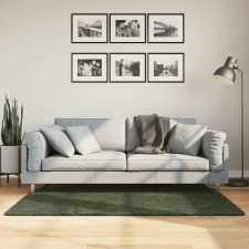vidaXL lombzöld rövid szálú puha és mosható szőnyeg 80 x 150 cm lakástextília