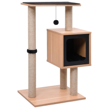 vidaXL macskabútor szizál kaparófákkal 82 cm macskafelszerelés